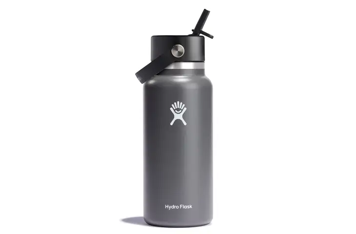 Hydro Flask 32 Oz Wide Flex Bottle With Straw Cap w/ Free Shipping — 4 models